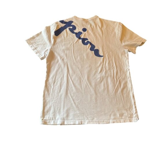 Vintage 90s Champion White Cotton Logo Graphic T-Shirt Large - Picture 5 of 5